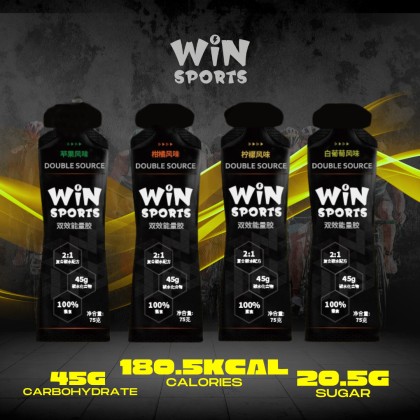 WINSPORT Energy Gel 75g — lemon lime dan perisa lain